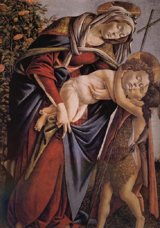 And John son of Notre Dame, Sandro Botticelli